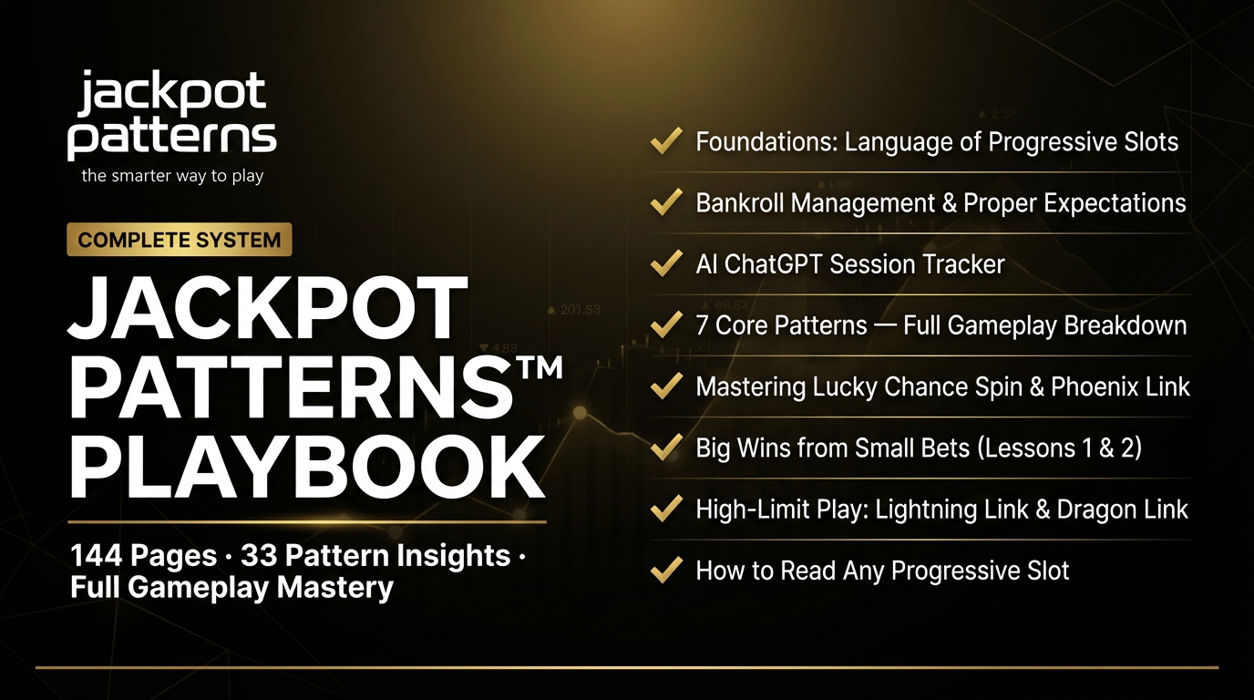 Jackpot Patterns Playbook course preview