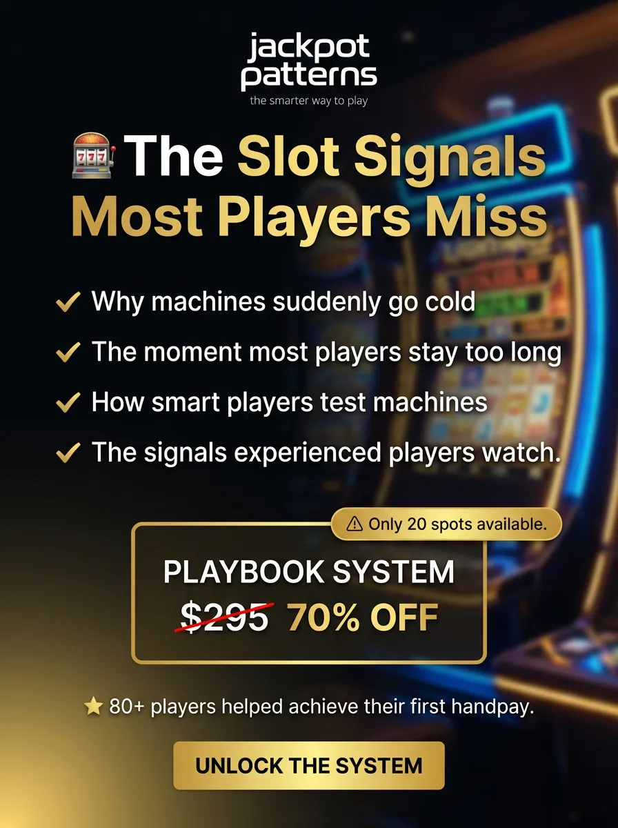 Slot Signals — Learn the patterns behind progressive slot machines